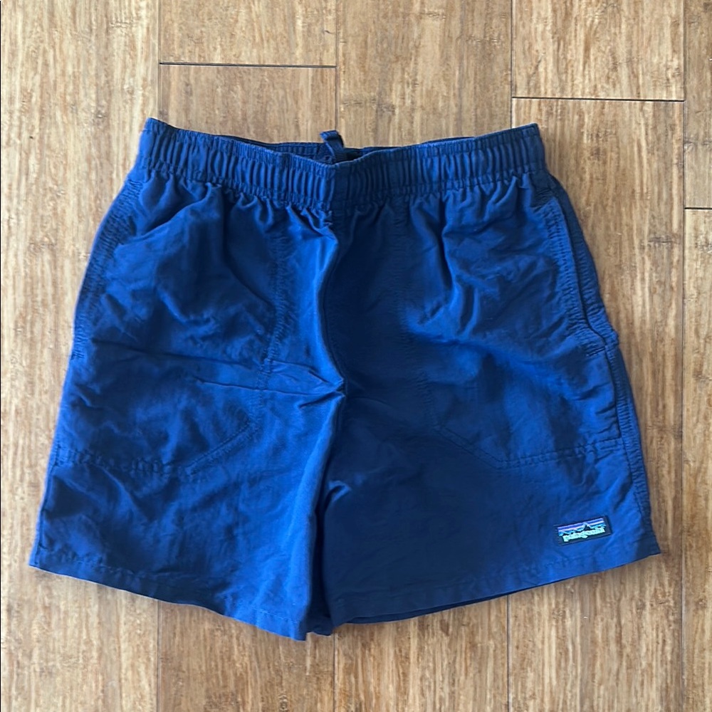 Patagonia Boys L Navy Baggies